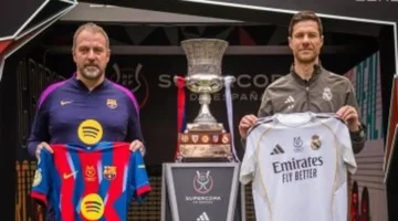 اللقاء المنتظر.. فليك يواجه ألونسو في كأس السوبر الإسباني بملعب الجوهرة المشعة